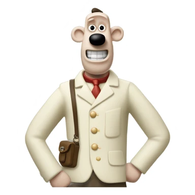 Wallace and Gromit  sticker
