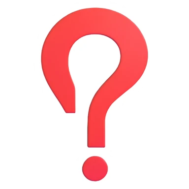 faceless face with a question mark sticker