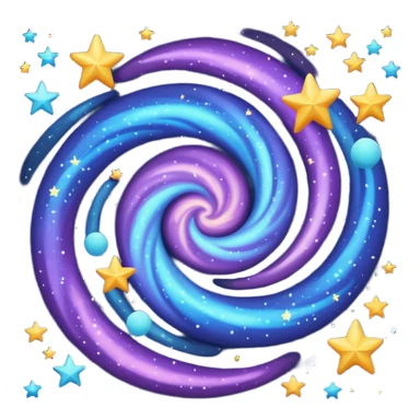 stars galaxy sticker