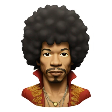 jimi hendrix sticker