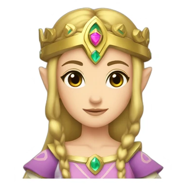 Princess Zelda sticker