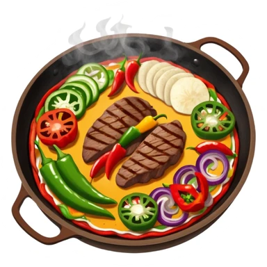 fajitas dinner sticker
