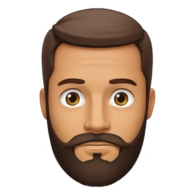 Male, mid fourties’, Brazilian, 183cm, beard sticker