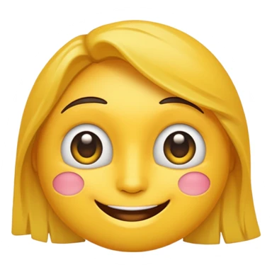 Un emoji con cara de misterio sticker