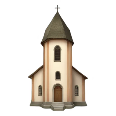 Die Kirche im Dorf lassen sticker