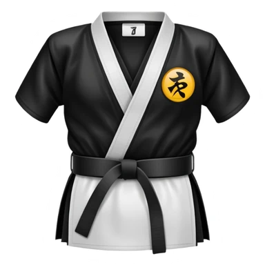 karate belt sticker