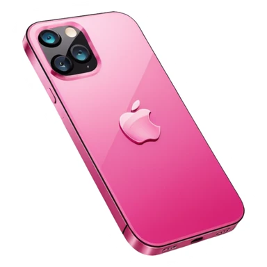 IPhone 13 rosado sticker