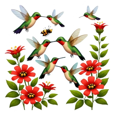 🎨Donde danzan las mariposas y los colibrís y entre las 💐flores y la 🏞️naturaleza las 🐝abejas bebiendo el néctar de las flores polinizando the 🐞ladybug rojo divino entre los jardines de pintorescos y majestuosos colores sticker