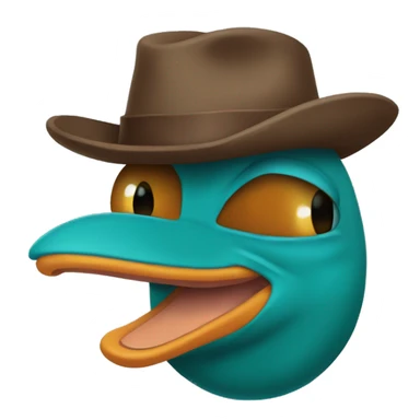 perry the platypus sticker
