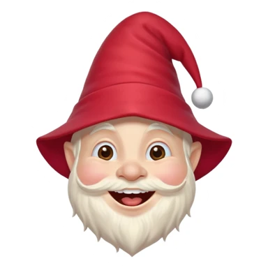 LaughIng gnome sticker