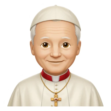 John Paul II From Poland sticker