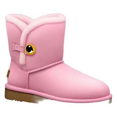ugg tasmans in pink sticker