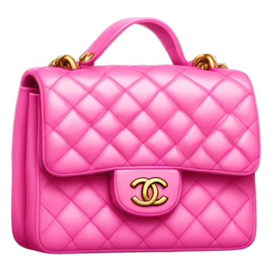 pink chanel bag sticker