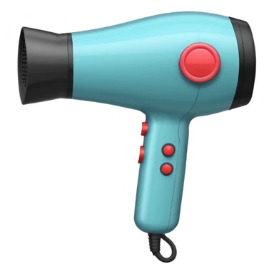hair dryer sticker