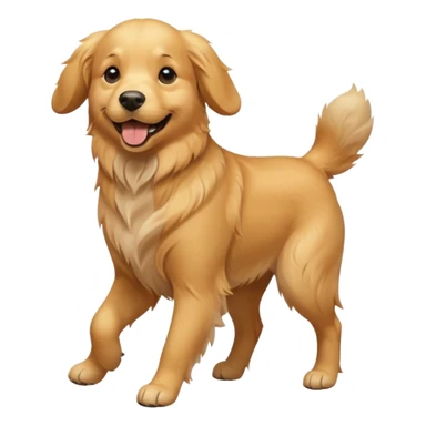walking dog sticker