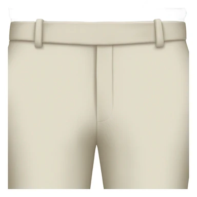 cream trousers sticker