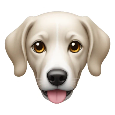 Un chien qui aboie sticker