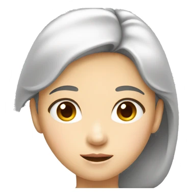 asian children daughter face sticker