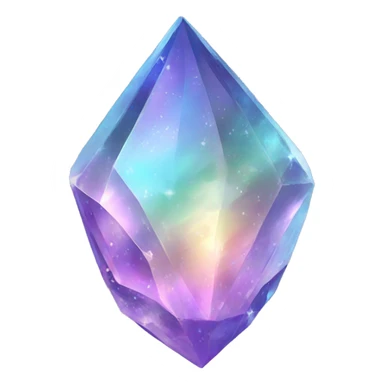 aura quartz crystal sticker