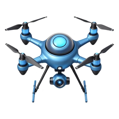 space explorer drone object icon, small futuristic drone with camera lens, glowing blue lights, sci-fi metal body, antenna details, 3D cartoon, mobile game icon style, centered, clean background, soft shadow, no text, no watermark
 
 sticker