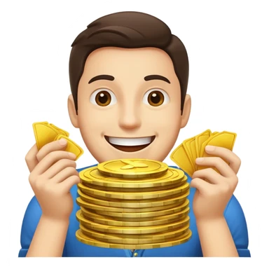 Casino winner sticker