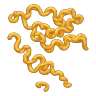 chart with downward trend noodles sticker