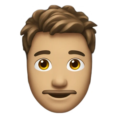 face men streamer with headphones sticker