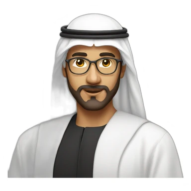 dubai sheikh  sticker
