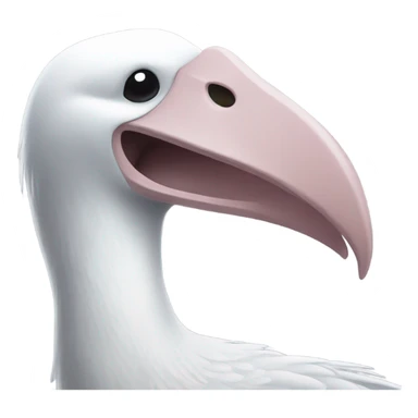 Standing albatross sticker
