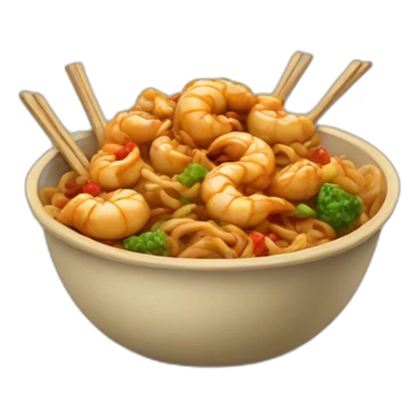 Chinese food sticker