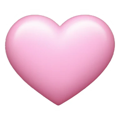 babypink heart shape Saturn sticker