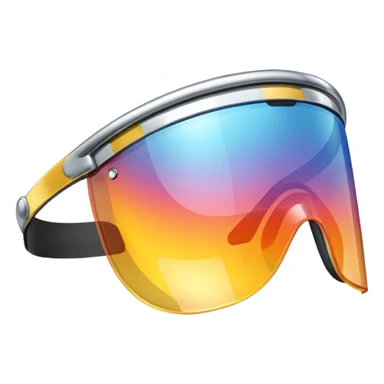 do default text "visor" sticker