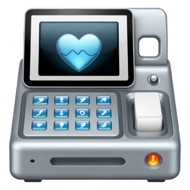 ultrasound machine system - large new more front view large ones- with whole box showing sticker