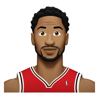 Derrick Rose en los Chicago bulls  sticker