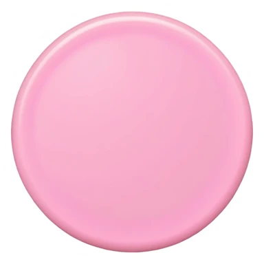 Blank pink circle sticker
