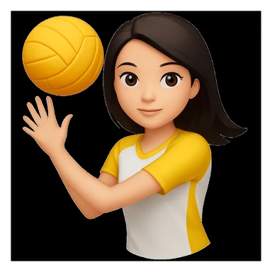 Change the color of the clothing to yellow, keeping the original style and details intact. sticker