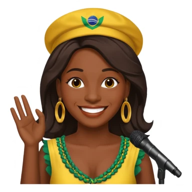 Un emojin de Matue cantor brasileiro sticker