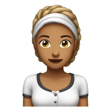 Faz um imoji de cara linda sticker