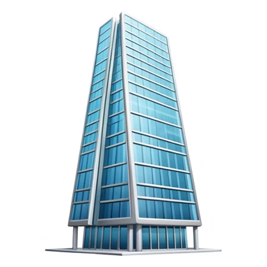 modern skyscraper building sticker