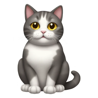 Pregnant cat sticker