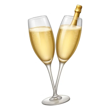 champagne sticker