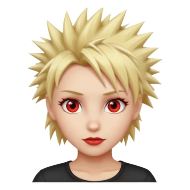 Girl Bakugo sticker