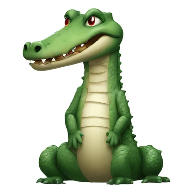 Sad crocodile in Jordan Tokyo 23s sticker