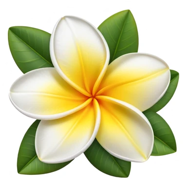 Plumeria sticker