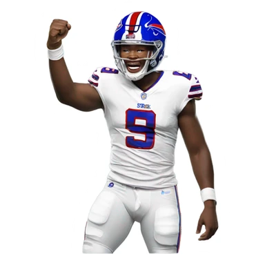 Buffalo bills Allen winning sticker