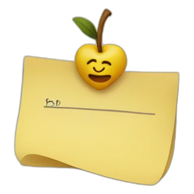A note with written on : “BRB” sticker