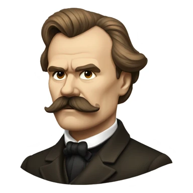  Friedrich Nietzsche sticker