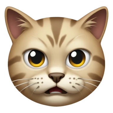 Texudo cat angry sticker