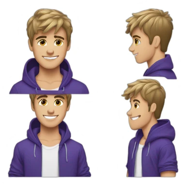 Justin biber sticker