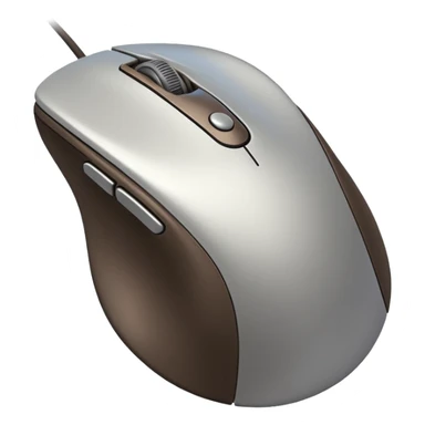 the hand using the mouse sticker